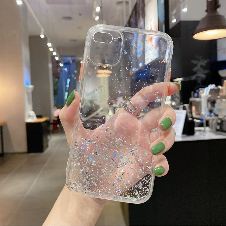 Starry Gradient Glitter Powder TPU Phone Case, For iPhone XS / X, For iPhone XR, For iPhone XS Max, For iPhone 8 Plus / 7 Plus, For iPhone 6s Plus / 6 Plus, For iPhone 6s / 6