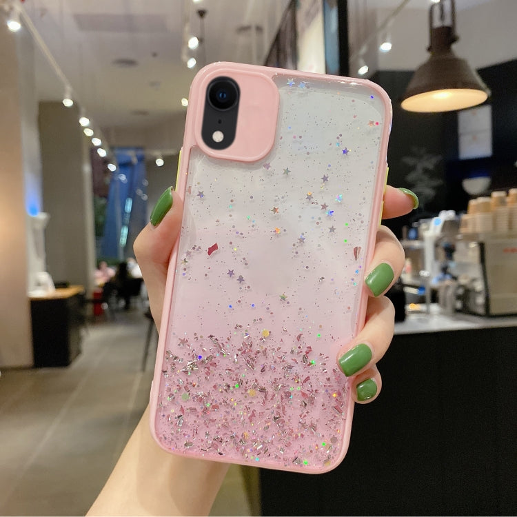 Starry Gradient Glitter Powder TPU Phone Case, For iPhone XS / X, For iPhone XR, For iPhone XS Max, For iPhone 8 Plus / 7 Plus, For iPhone 6s Plus / 6 Plus, For iPhone 6s / 6