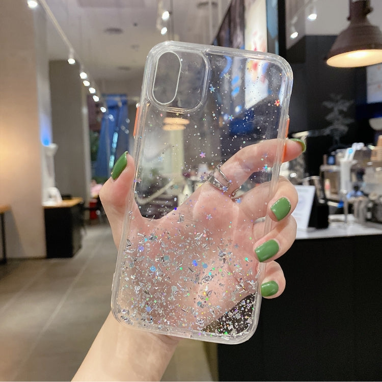 Starry Gradient Glitter Powder TPU Phone Case, For iPhone XS / X, For iPhone XR, For iPhone XS Max, For iPhone 8 Plus / 7 Plus, For iPhone 6s Plus / 6 Plus, For iPhone 6s / 6