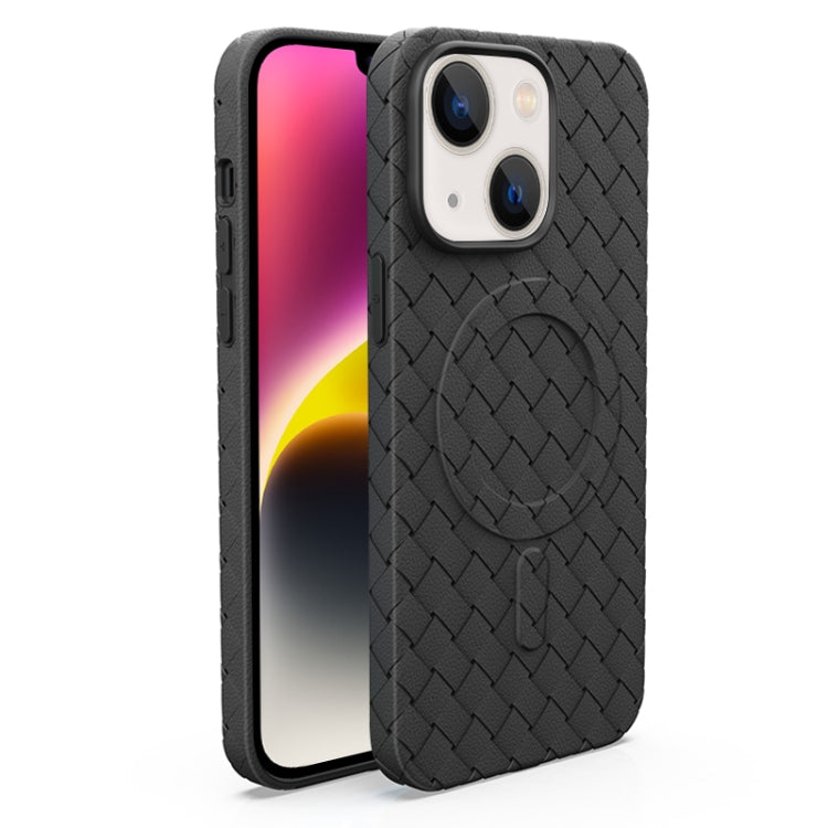 Woven Pattern MagSafe Magnetic Cooling Phone Case, For iPhone 14, For iPhone 14 Pro, For iPhone 14 Pro Max, For iPhone 13 Pro Max, For iPhone 13 Pro, For iPhone 13