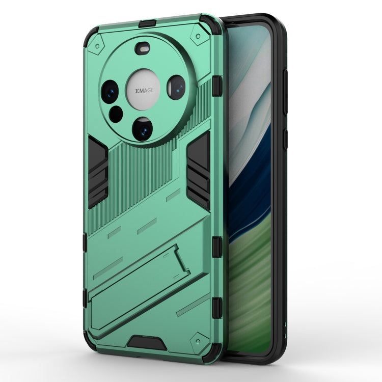 Punk Armor 2 in 1 PC + TPU Phone Case with Holder, For Huawei Mate 70 Pro / 70 Pro+, For Huawei Pura 70 Pro / 70 Pro+, For Huawei Pura 70 Ultra, For Huawei Pura 70, For Huawei nova 11 SE, For Huawei nova 12 Pro, For Huawei nova 12 5G, For Huawei Mate 6...