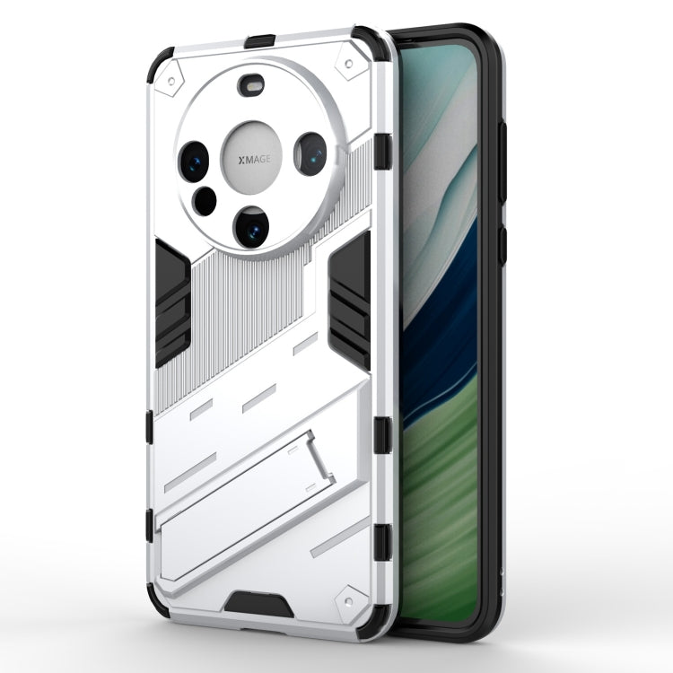 Punk Armor 2 in 1 PC + TPU Phone Case with Holder, For Huawei Mate 70 Pro / 70 Pro+, For Huawei Pura 70 Pro / 70 Pro+, For Huawei Pura 70 Ultra, For Huawei Pura 70, For Huawei nova 11 SE, For Huawei nova 12 Pro, For Huawei nova 12 5G, For Huawei Mate 6...