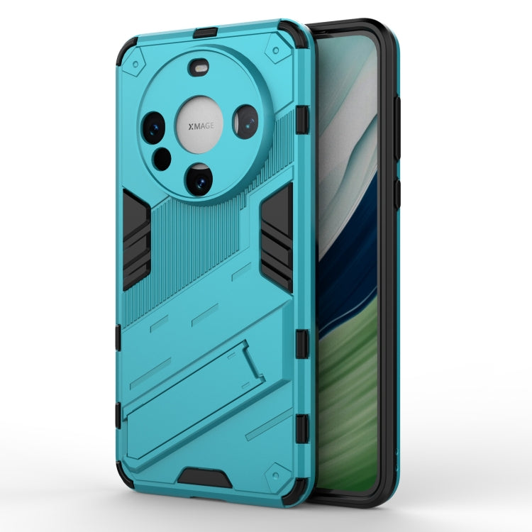 Punk Armor 2 in 1 PC + TPU Phone Case with Holder, For Huawei Mate 70 Pro / 70 Pro+, For Huawei Pura 70 Pro / 70 Pro+, For Huawei Pura 70 Ultra, For Huawei Pura 70, For Huawei nova 11 SE, For Huawei nova 12 Pro, For Huawei nova 12 5G, For Huawei Mate 6...