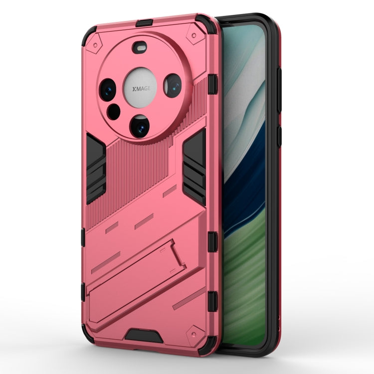 Punk Armor 2 in 1 PC + TPU Phone Case with Holder, For Huawei Mate 70 Pro / 70 Pro+, For Huawei Pura 70 Pro / 70 Pro+, For Huawei Pura 70 Ultra, For Huawei Pura 70, For Huawei nova 11 SE, For Huawei nova 12 Pro, For Huawei nova 12 5G, For Huawei Mate 6...