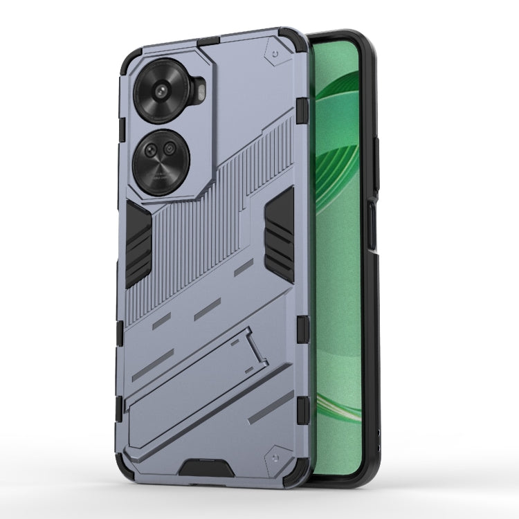 Punk Armor 2 in 1 PC + TPU Phone Case with Holder, For Huawei Mate 70 Pro / 70 Pro+, For Huawei Pura 70 Pro / 70 Pro+, For Huawei Pura 70 Ultra, For Huawei Pura 70, For Huawei nova 11 SE, For Huawei nova 12 Pro, For Huawei nova 12 5G, For Huawei Mate 6...