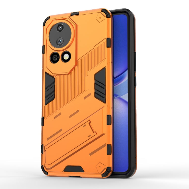 Punk Armor 2 in 1 PC + TPU Phone Case with Holder, For Huawei Mate 70 Pro / 70 Pro+, For Huawei Pura 70 Pro / 70 Pro+, For Huawei Pura 70 Ultra, For Huawei Pura 70, For Huawei nova 11 SE, For Huawei nova 12 Pro, For Huawei nova 12 5G, For Huawei Mate 6...