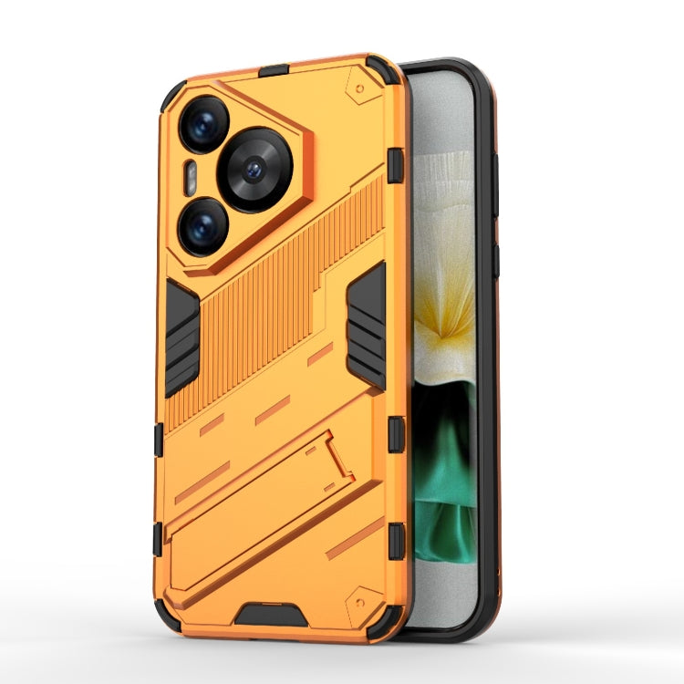 Punk Armor 2 in 1 PC + TPU Phone Case with Holder, For Huawei Mate 70 Pro / 70 Pro+, For Huawei Pura 70 Pro / 70 Pro+, For Huawei Pura 70 Ultra, For Huawei Pura 70, For Huawei nova 11 SE, For Huawei nova 12 Pro, For Huawei nova 12 5G, For Huawei Mate 6...