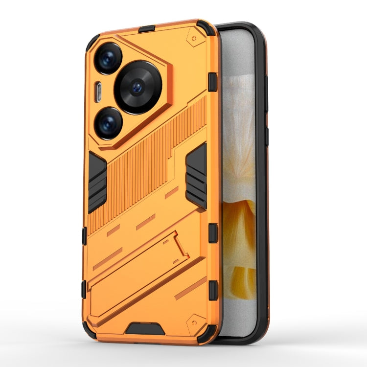 Punk Armor 2 in 1 PC + TPU Phone Case with Holder, For Huawei Mate 70 Pro / 70 Pro+, For Huawei Pura 70 Pro / 70 Pro+, For Huawei Pura 70 Ultra, For Huawei Pura 70, For Huawei nova 11 SE, For Huawei nova 12 Pro, For Huawei nova 12 5G, For Huawei Mate 6...