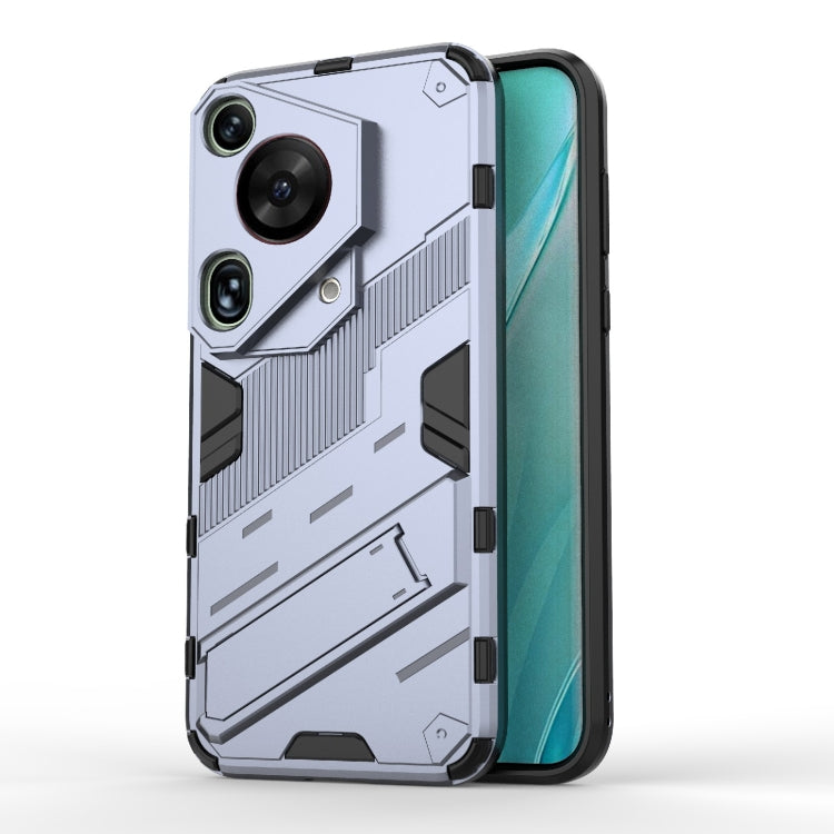 Punk Armor 2 in 1 PC + TPU Phone Case with Holder, For Huawei Mate 70 Pro / 70 Pro+, For Huawei Pura 70 Pro / 70 Pro+, For Huawei Pura 70 Ultra, For Huawei Pura 70, For Huawei nova 11 SE, For Huawei nova 12 Pro, For Huawei nova 12 5G, For Huawei Mate 6...
