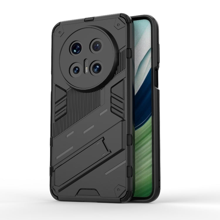 Punk Armor 2 in 1 PC + TPU Phone Case with Holder, For Huawei Mate 70 Pro / 70 Pro+, For Huawei Pura 70 Pro / 70 Pro+, For Huawei Pura 70 Ultra, For Huawei Pura 70, For Huawei nova 11 SE, For Huawei nova 12 Pro, For Huawei nova 12 5G, For Huawei Mate 6...