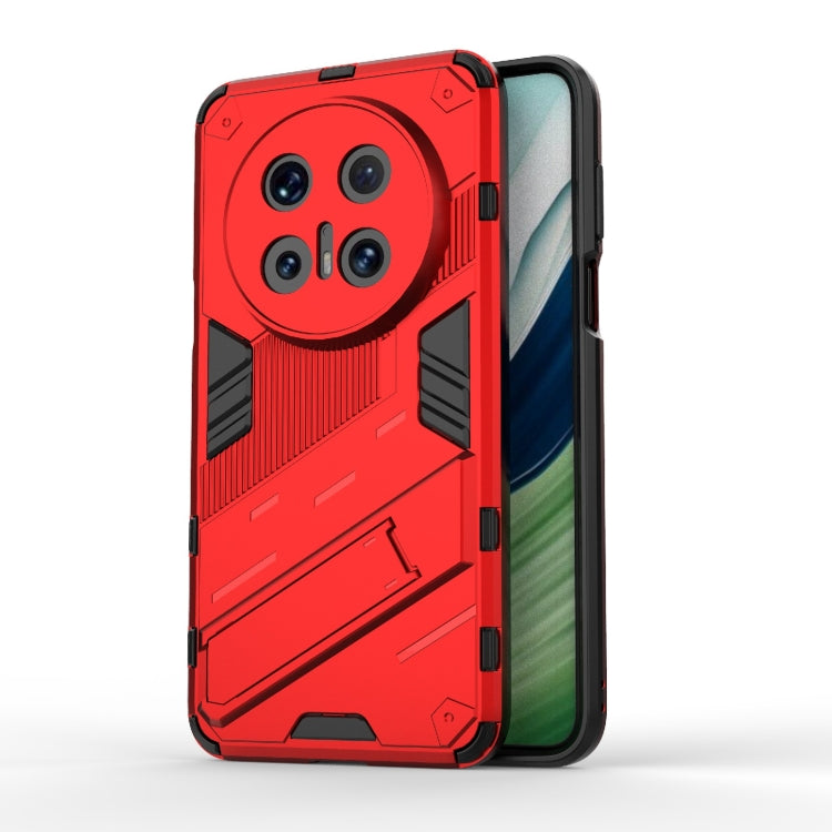 Punk Armor 2 in 1 PC + TPU Phone Case with Holder, For Huawei Mate 70 Pro / 70 Pro+, For Huawei Pura 70 Pro / 70 Pro+, For Huawei Pura 70 Ultra, For Huawei Pura 70, For Huawei nova 11 SE, For Huawei nova 12 Pro, For Huawei nova 12 5G, For Huawei Mate 6...