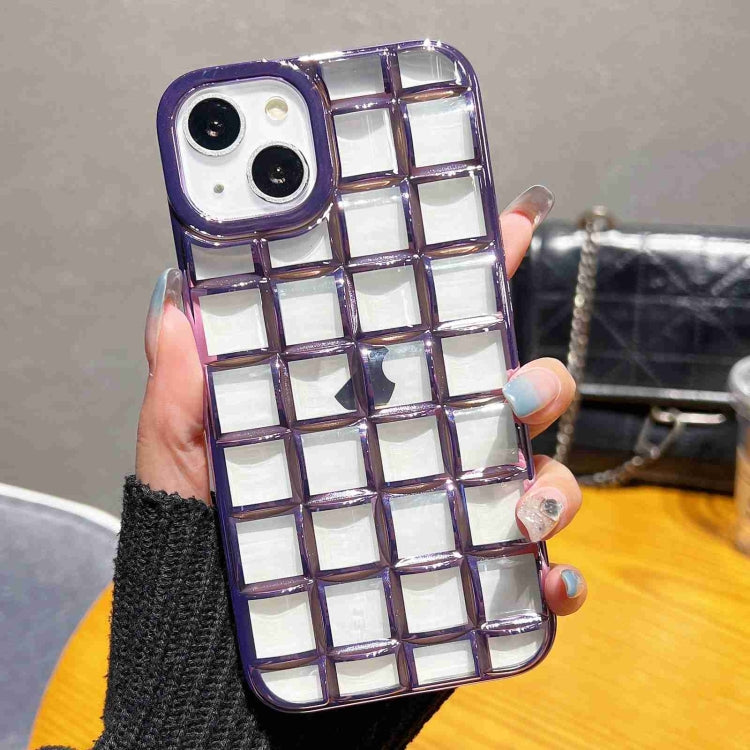 3D Grid Phone Case, For iPhone 14 Plus, For iPhone 14, For iPhone 14 Pro, For iPhone 14 Pro Max, For iPhone 13 Pro Max, For iPhone 13 Pro, For iPhone 13, For iPhone 12 / 12 Pro, For iPhone 12 Pro Max, For iPhone 11 Pro Max, For iPhone 11