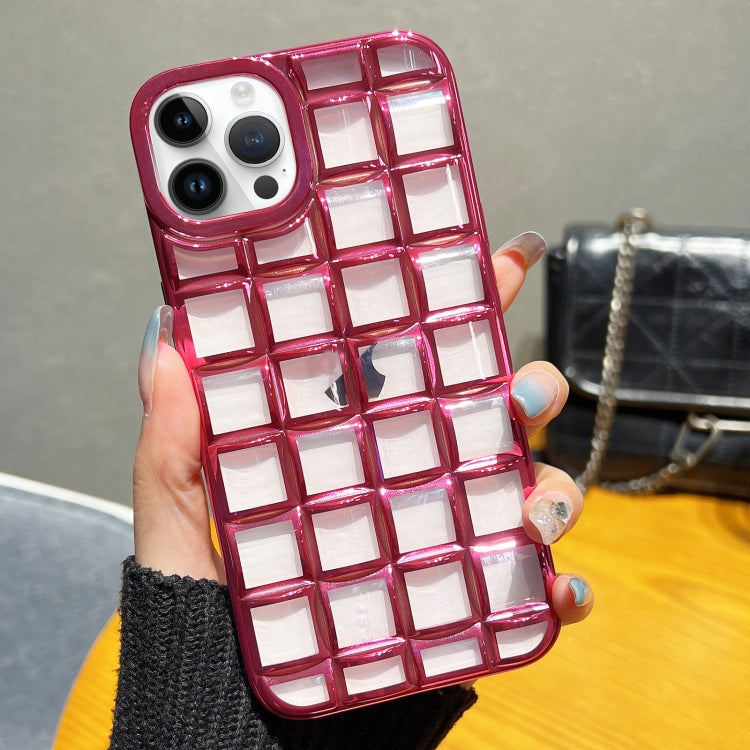 3D Grid Phone Case, For iPhone 14 Plus, For iPhone 14, For iPhone 14 Pro, For iPhone 14 Pro Max, For iPhone 13 Pro Max, For iPhone 13 Pro, For iPhone 13, For iPhone 12 / 12 Pro, For iPhone 12 Pro Max, For iPhone 11 Pro Max, For iPhone 11