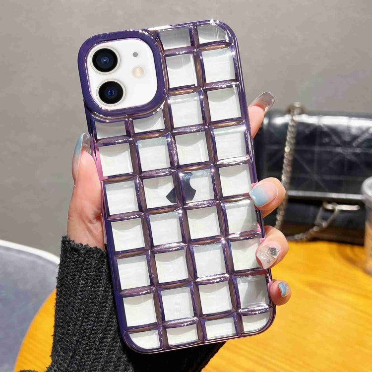 3D Grid Phone Case, For iPhone 14 Plus, For iPhone 14, For iPhone 14 Pro, For iPhone 14 Pro Max, For iPhone 13 Pro Max, For iPhone 13 Pro, For iPhone 13, For iPhone 12 / 12 Pro, For iPhone 12 Pro Max, For iPhone 11 Pro Max, For iPhone 11