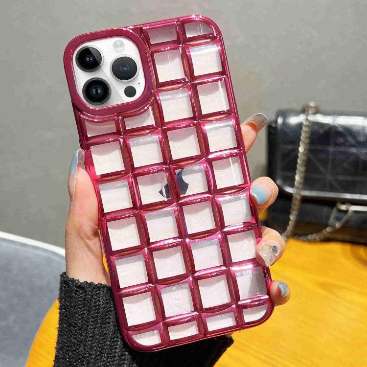3D Grid Phone Case, For iPhone 14 Plus, For iPhone 14, For iPhone 14 Pro, For iPhone 14 Pro Max, For iPhone 13 Pro Max, For iPhone 13 Pro, For iPhone 13, For iPhone 12 / 12 Pro, For iPhone 12 Pro Max, For iPhone 11 Pro Max, For iPhone 11