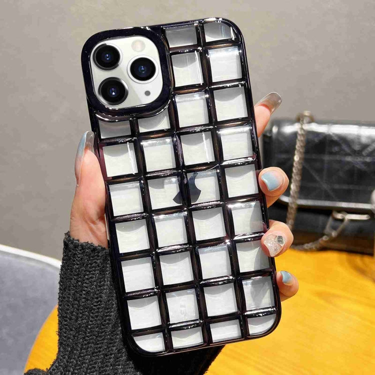 3D Grid Phone Case, For iPhone 14 Plus, For iPhone 14, For iPhone 14 Pro, For iPhone 14 Pro Max, For iPhone 13 Pro Max, For iPhone 13 Pro, For iPhone 13, For iPhone 12 / 12 Pro, For iPhone 12 Pro Max, For iPhone 11 Pro Max, For iPhone 11
