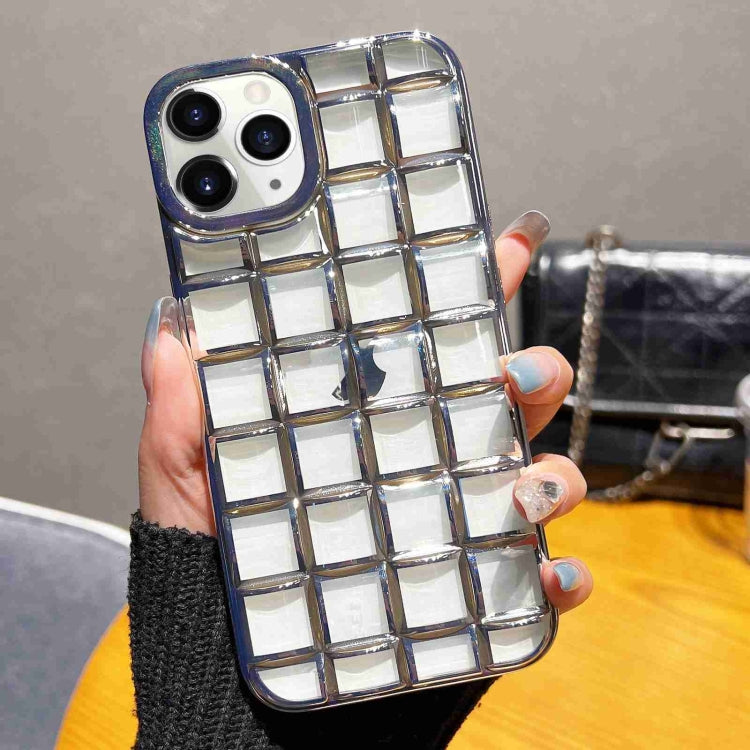 3D Grid Phone Case, For iPhone 14 Plus, For iPhone 14, For iPhone 14 Pro, For iPhone 14 Pro Max, For iPhone 13 Pro Max, For iPhone 13 Pro, For iPhone 13, For iPhone 12 / 12 Pro, For iPhone 12 Pro Max, For iPhone 11 Pro Max, For iPhone 11