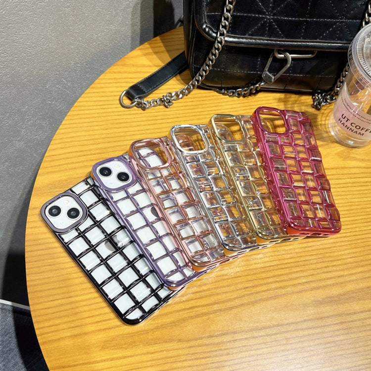 3D Grid Phone Case, For iPhone 14 Plus, For iPhone 14, For iPhone 14 Pro, For iPhone 14 Pro Max, For iPhone 13 Pro Max, For iPhone 13 Pro, For iPhone 13, For iPhone 12 / 12 Pro, For iPhone 12 Pro Max, For iPhone 11 Pro Max, For iPhone 11