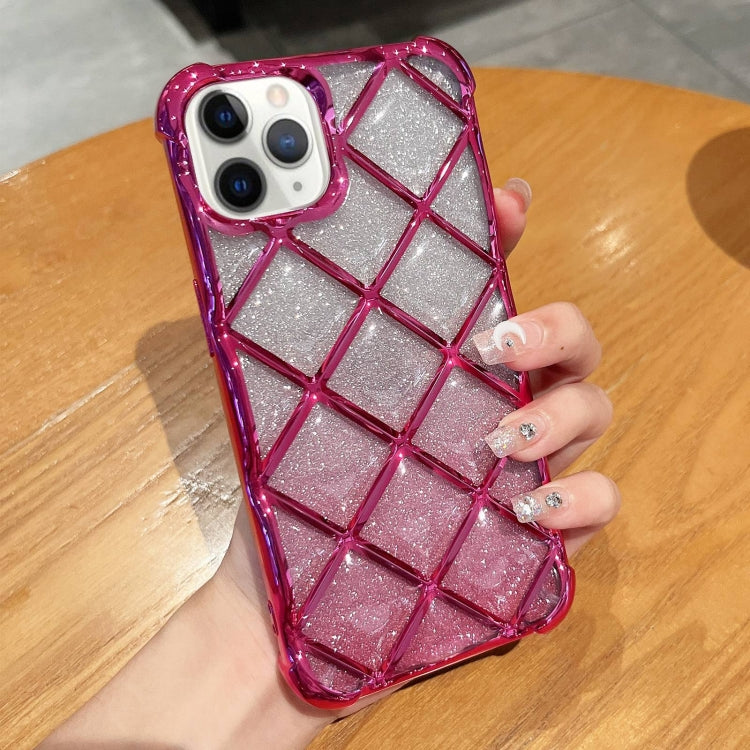 3D Diamond Lattice Laser Engraving Glitter Paper Phone Case, For iPhone 14 / 13, For iPhone 15 Pro Max, For iPhone 14 Pro, For iPhone 15 Pro, For iPhone 14 Pro Max, For iPhone 15, For iPhone 13 Pro Max, For iPhone 13 Pro, For iPhone 12 / 12 Pro��������...