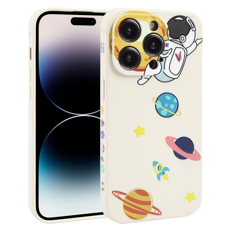 Hug Moon Astronaut Pattern TPU Phone Case, For iPhone 14 Plus, For iPhone 14, For iPhone 14 Pro, For iPhone 14 Pro Max, For iPhone SE 2022 / SE 2020 / 8 / 7, For iPhone 13 Pro Max, For iPhone 13 Pro, For iPhone 13, For iPhone 13 mini, For iPhone 12����...