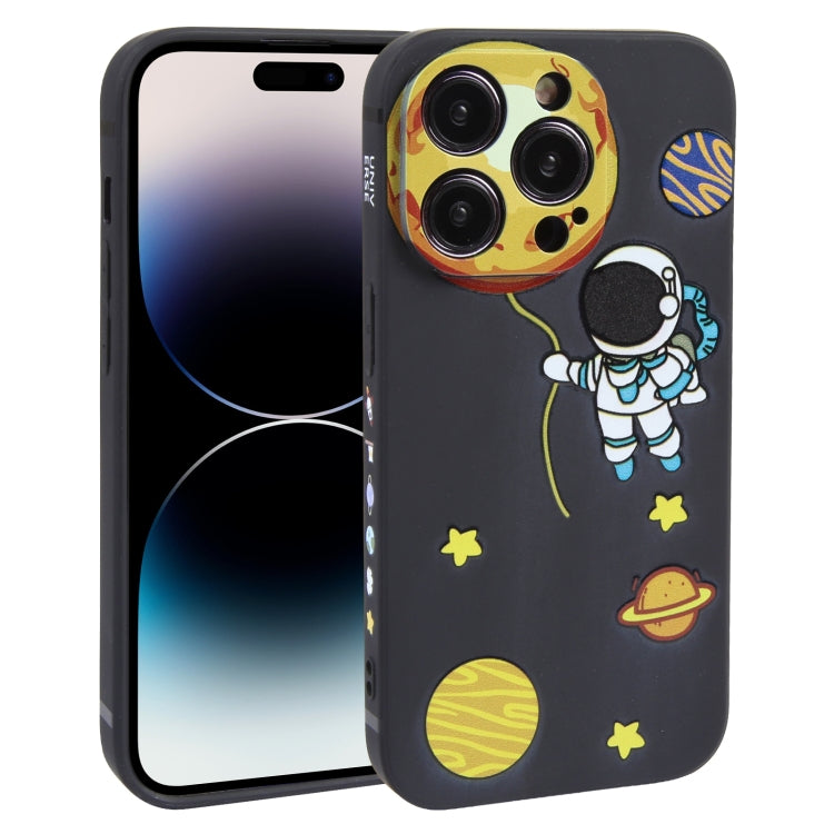 Hug Moon Astronaut Pattern TPU Phone Case, For iPhone 14 Plus, For iPhone 14, For iPhone 14 Pro, For iPhone 14 Pro Max, For iPhone SE 2022 / SE 2020 / 8 / 7, For iPhone 13 Pro Max, For iPhone 13 Pro, For iPhone 13, For iPhone 13 mini, For iPhone 12����...