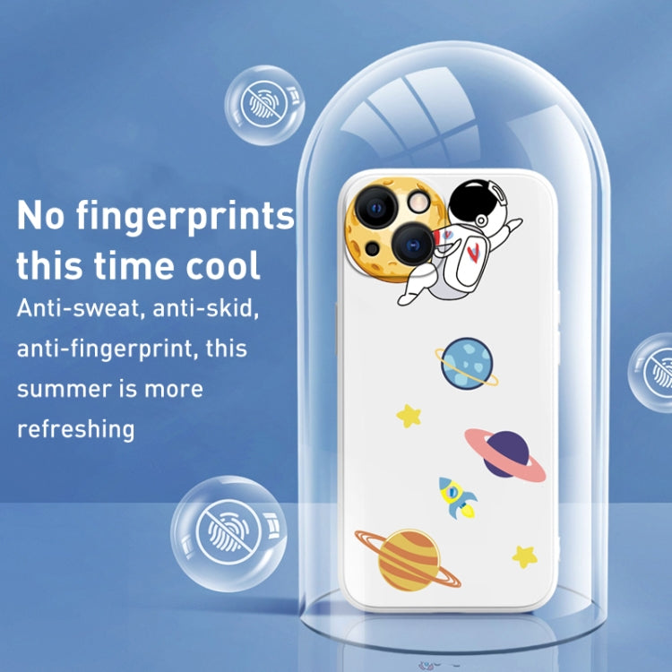 Hug Moon Astronaut Pattern TPU Phone Case, For iPhone 14 Plus, For iPhone 14, For iPhone 14 Pro, For iPhone 14 Pro Max, For iPhone SE 2022 / SE 2020 / 8 / 7, For iPhone 13 Pro Max, For iPhone 13 Pro, For iPhone 13, For iPhone 13 mini, For iPhone 12����...