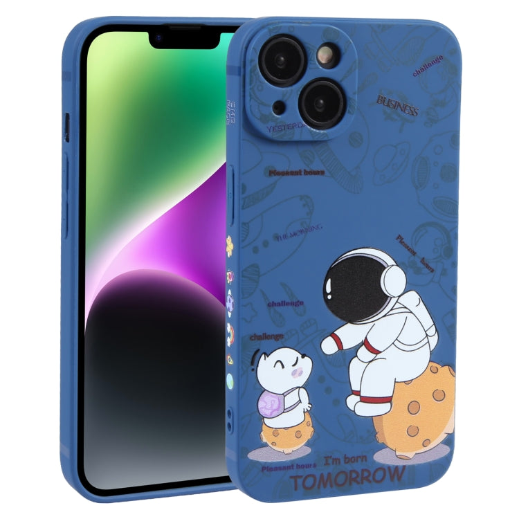 Astronaut Pattern Frosted TPU Phone Case, For iPhone 14 Plus, For iPhone 14, For iPhone 14 Pro, For iPhone 14 Pro Max, For iPhone SE 2022 / SE 2020 / 8 / 7, For iPhone 13 Pro Max, For iPhone 13 Pro, For iPhone 13, For iPhone 13 mini, For iPhone 12�����...