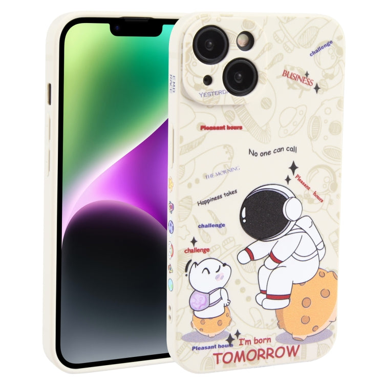 Astronaut Pattern Frosted TPU Phone Case, For iPhone 14 Plus, For iPhone 14, For iPhone 14 Pro, For iPhone 14 Pro Max, For iPhone SE 2022 / SE 2020 / 8 / 7, For iPhone 13 Pro Max, For iPhone 13 Pro, For iPhone 13, For iPhone 13 mini, For iPhone 12�����...