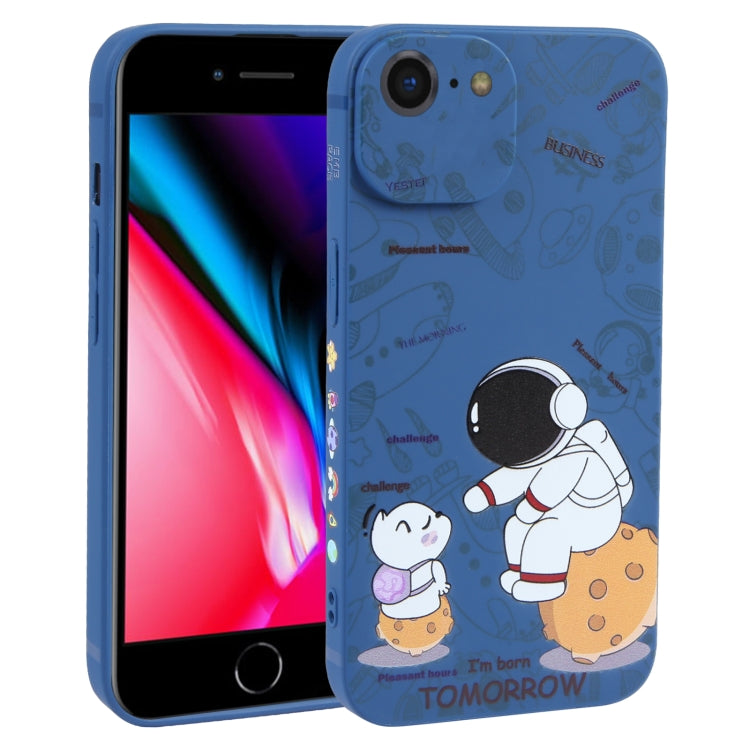 Astronaut Pattern Frosted TPU Phone Case, For iPhone 14 Plus, For iPhone 14, For iPhone 14 Pro, For iPhone 14 Pro Max, For iPhone SE 2022 / SE 2020 / 8 / 7, For iPhone 13 Pro Max, For iPhone 13 Pro, For iPhone 13, For iPhone 13 mini, For iPhone 12�����...