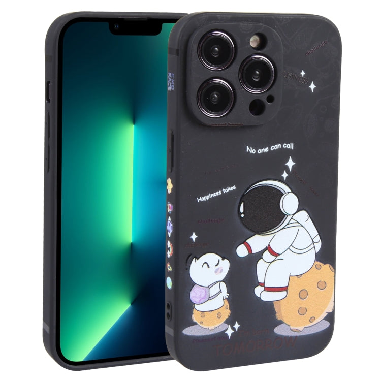 Astronaut Pattern Frosted TPU Phone Case, For iPhone 14 Plus, For iPhone 14, For iPhone 14 Pro, For iPhone 14 Pro Max, For iPhone SE 2022 / SE 2020 / 8 / 7, For iPhone 13 Pro Max, For iPhone 13 Pro, For iPhone 13, For iPhone 13 mini, For iPhone 12�����...