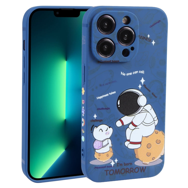 Astronaut Pattern Frosted TPU Phone Case, For iPhone 14 Plus, For iPhone 14, For iPhone 14 Pro, For iPhone 14 Pro Max, For iPhone SE 2022 / SE 2020 / 8 / 7, For iPhone 13 Pro Max, For iPhone 13 Pro, For iPhone 13, For iPhone 13 mini, For iPhone 12�����...