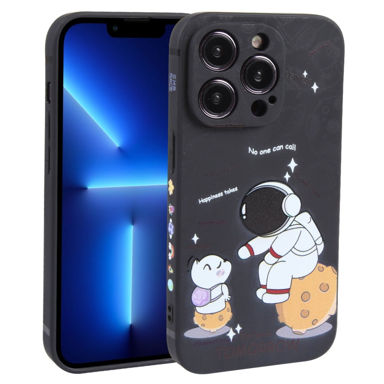 Astronaut Pattern Frosted TPU Phone Case, For iPhone 14 Plus, For iPhone 14, For iPhone 14 Pro, For iPhone 14 Pro Max, For iPhone SE 2022 / SE 2020 / 8 / 7, For iPhone 13 Pro Max, For iPhone 13 Pro, For iPhone 13, For iPhone 13 mini, For iPhone 12�����...