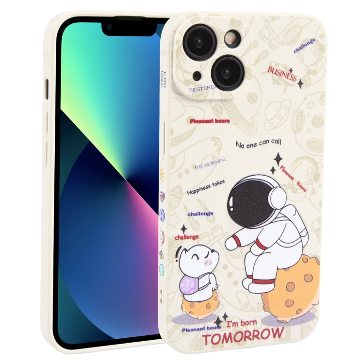 Astronaut Pattern Frosted TPU Phone Case, For iPhone 14 Plus, For iPhone 14, For iPhone 14 Pro, For iPhone 14 Pro Max, For iPhone SE 2022 / SE 2020 / 8 / 7, For iPhone 13 Pro Max, For iPhone 13 Pro, For iPhone 13, For iPhone 13 mini, For iPhone 12�����...