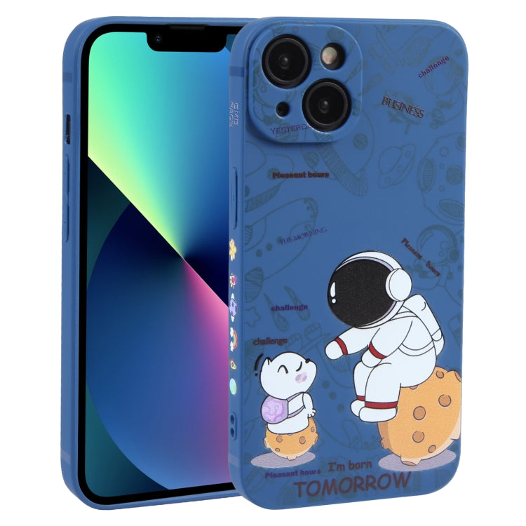 Astronaut Pattern Frosted TPU Phone Case, For iPhone 14 Plus, For iPhone 14, For iPhone 14 Pro, For iPhone 14 Pro Max, For iPhone SE 2022 / SE 2020 / 8 / 7, For iPhone 13 Pro Max, For iPhone 13 Pro, For iPhone 13, For iPhone 13 mini, For iPhone 12�����...