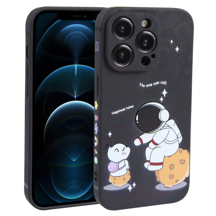 Astronaut Pattern Frosted TPU Phone Case, For iPhone 14 Plus, For iPhone 14, For iPhone 14 Pro, For iPhone 14 Pro Max, For iPhone SE 2022 / SE 2020 / 8 / 7, For iPhone 13 Pro Max, For iPhone 13 Pro, For iPhone 13, For iPhone 13 mini, For iPhone 12�����...