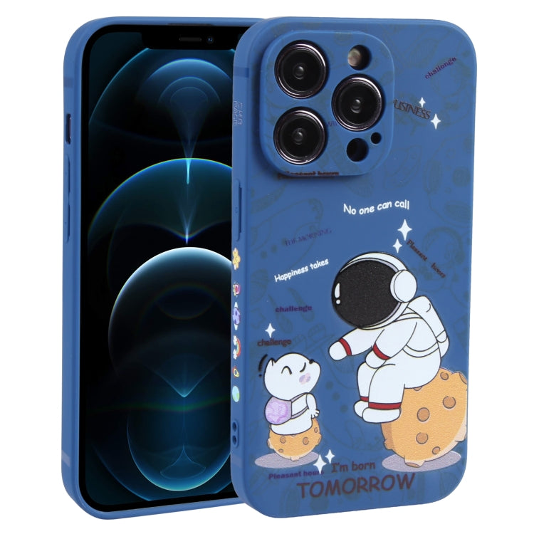 Astronaut Pattern Frosted TPU Phone Case, For iPhone 14 Plus, For iPhone 14, For iPhone 14 Pro, For iPhone 14 Pro Max, For iPhone SE 2022 / SE 2020 / 8 / 7, For iPhone 13 Pro Max, For iPhone 13 Pro, For iPhone 13, For iPhone 13 mini, For iPhone 12�����...