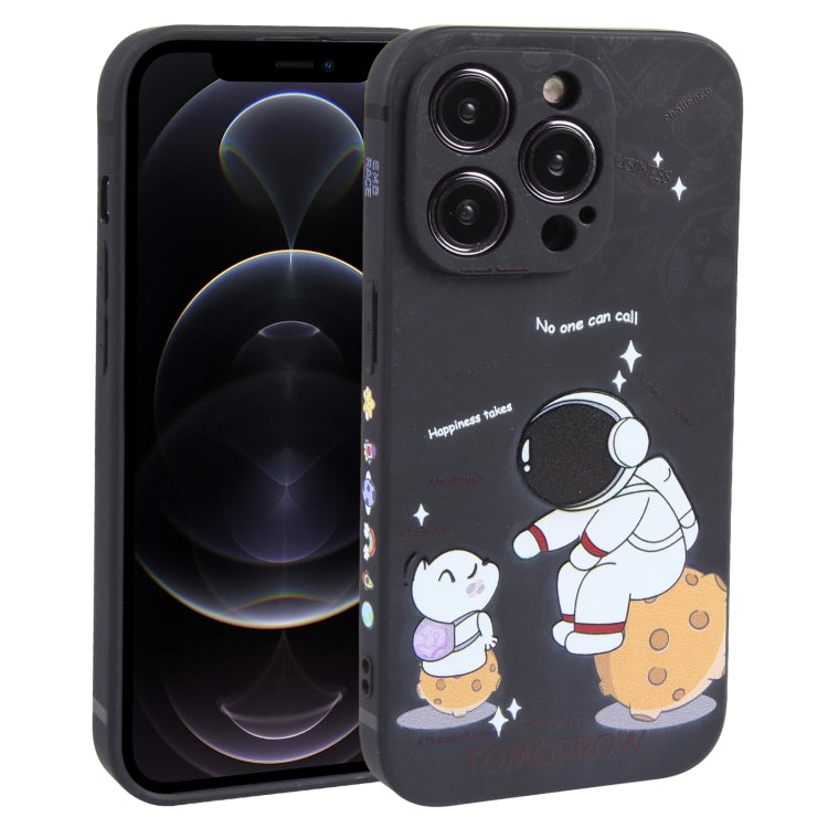 Astronaut Pattern Frosted TPU Phone Case, For iPhone 14 Plus, For iPhone 14, For iPhone 14 Pro, For iPhone 14 Pro Max, For iPhone SE 2022 / SE 2020 / 8 / 7, For iPhone 13 Pro Max, For iPhone 13 Pro, For iPhone 13, For iPhone 13 mini, For iPhone 12�����...