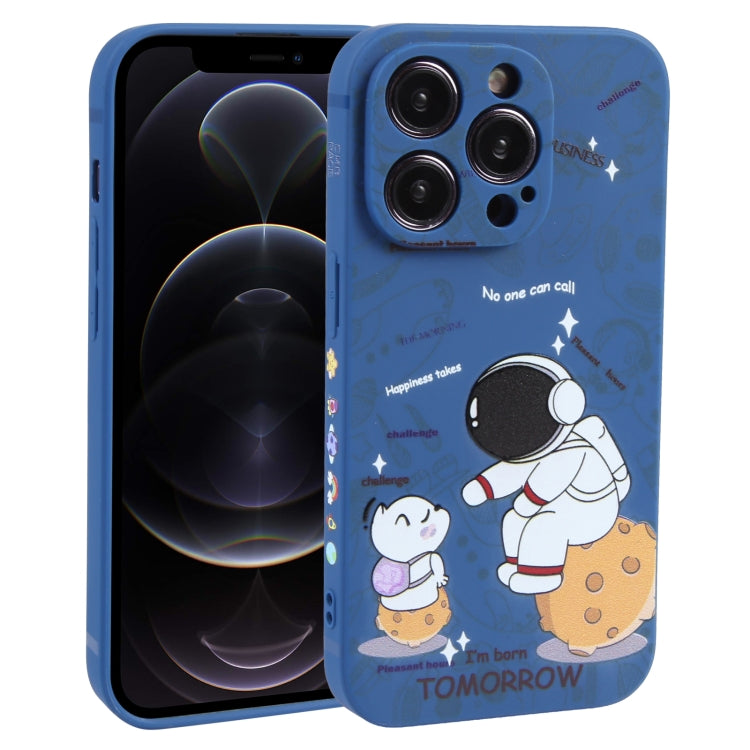 Astronaut Pattern Frosted TPU Phone Case, For iPhone 14 Plus, For iPhone 14, For iPhone 14 Pro, For iPhone 14 Pro Max, For iPhone SE 2022 / SE 2020 / 8 / 7, For iPhone 13 Pro Max, For iPhone 13 Pro, For iPhone 13, For iPhone 13 mini, For iPhone 12�����...