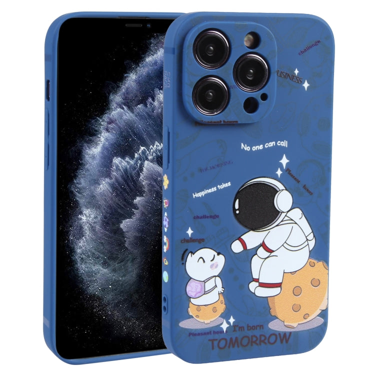 Astronaut Pattern Frosted TPU Phone Case, For iPhone 14 Plus, For iPhone 14, For iPhone 14 Pro, For iPhone 14 Pro Max, For iPhone SE 2022 / SE 2020 / 8 / 7, For iPhone 13 Pro Max, For iPhone 13 Pro, For iPhone 13, For iPhone 13 mini, For iPhone 12�����...