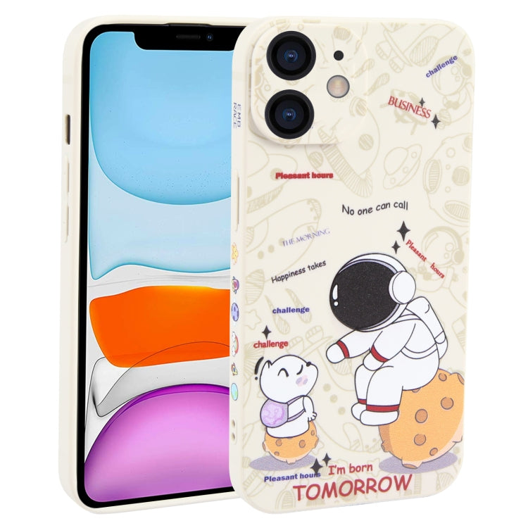 Astronaut Pattern Frosted TPU Phone Case, For iPhone 14 Plus, For iPhone 14, For iPhone 14 Pro, For iPhone 14 Pro Max, For iPhone SE 2022 / SE 2020 / 8 / 7, For iPhone 13 Pro Max, For iPhone 13 Pro, For iPhone 13, For iPhone 13 mini, For iPhone 12�����...