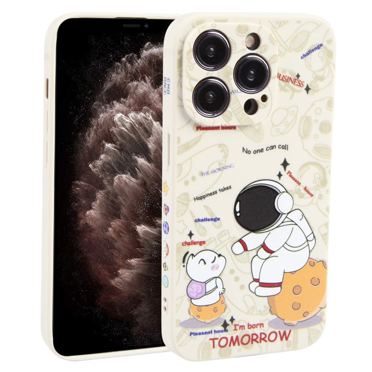 Astronaut Pattern Frosted TPU Phone Case, For iPhone 14 Plus, For iPhone 14, For iPhone 14 Pro, For iPhone 14 Pro Max, For iPhone SE 2022 / SE 2020 / 8 / 7, For iPhone 13 Pro Max, For iPhone 13 Pro, For iPhone 13, For iPhone 13 mini, For iPhone 12�����...
