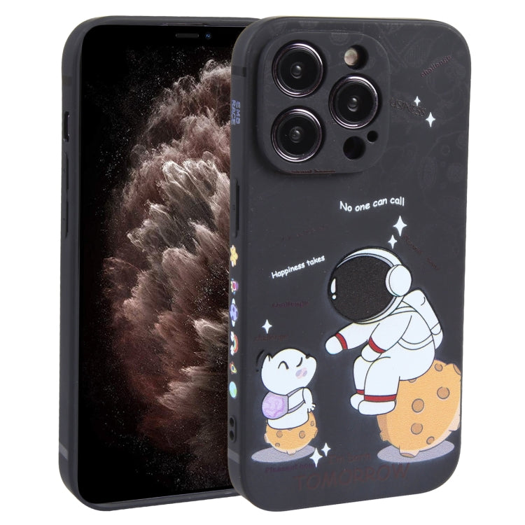 Astronaut Pattern Frosted TPU Phone Case, For iPhone 14 Plus, For iPhone 14, For iPhone 14 Pro, For iPhone 14 Pro Max, For iPhone SE 2022 / SE 2020 / 8 / 7, For iPhone 13 Pro Max, For iPhone 13 Pro, For iPhone 13, For iPhone 13 mini, For iPhone 12�����...