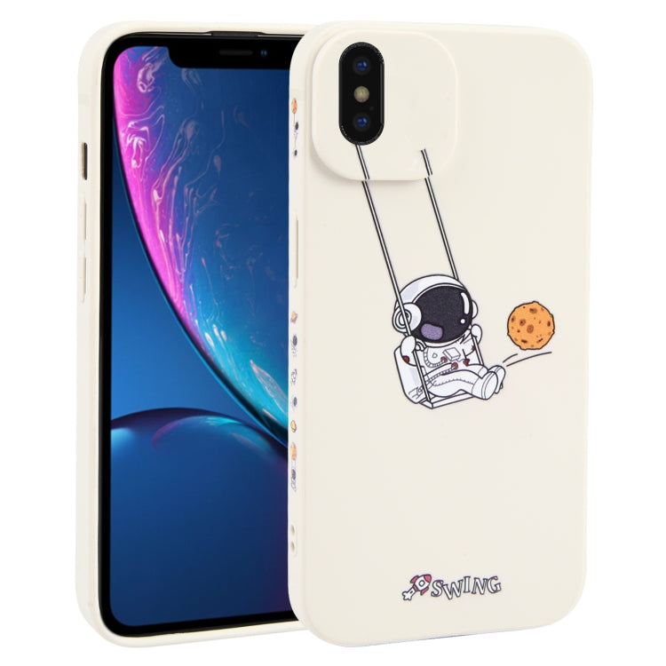 Astronaut Swinging Pattern TPU Phone Case, For iPhone 14 Plus, For iPhone 14, For iPhone 14 Pro, For iPhone 14 Pro Max, For iPhone SE 2022 / SE 2020 / 8 / 7, For iPhone 13 Pro Max, For iPhone 13 Pro, For iPhone 13, For iPhone 13 mini, For iPhone 12����...