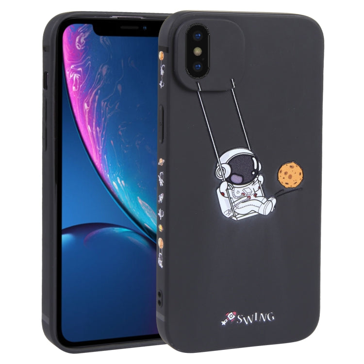 Astronaut Swinging Pattern TPU Phone Case, For iPhone 14 Plus, For iPhone 14, For iPhone 14 Pro, For iPhone 14 Pro Max, For iPhone SE 2022 / SE 2020 / 8 / 7, For iPhone 13 Pro Max, For iPhone 13 Pro, For iPhone 13, For iPhone 13 mini, For iPhone 12����...