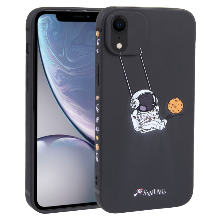 Astronaut Swinging Pattern TPU Phone Case, For iPhone 14 Plus, For iPhone 14, For iPhone 14 Pro, For iPhone 14 Pro Max, For iPhone SE 2022 / SE 2020 / 8 / 7, For iPhone 13 Pro Max, For iPhone 13 Pro, For iPhone 13, For iPhone 13 mini, For iPhone 12����...