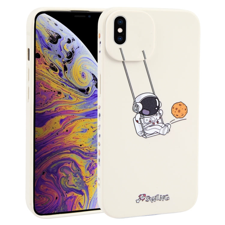Astronaut Swinging Pattern TPU Phone Case, For iPhone 14 Plus, For iPhone 14, For iPhone 14 Pro, For iPhone 14 Pro Max, For iPhone SE 2022 / SE 2020 / 8 / 7, For iPhone 13 Pro Max, For iPhone 13 Pro, For iPhone 13, For iPhone 13 mini, For iPhone 12����...