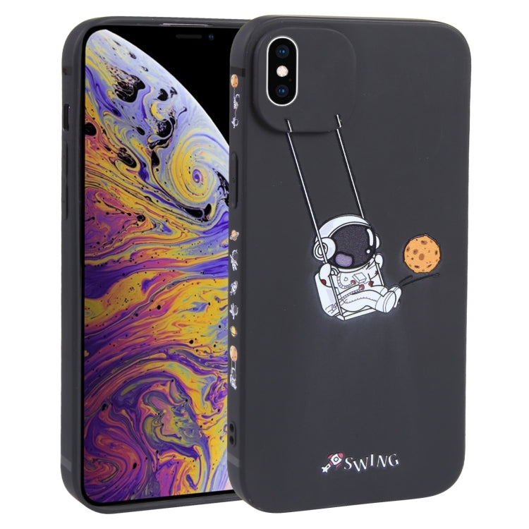 Astronaut Swinging Pattern TPU Phone Case, For iPhone 14 Plus, For iPhone 14, For iPhone 14 Pro, For iPhone 14 Pro Max, For iPhone SE 2022 / SE 2020 / 8 / 7, For iPhone 13 Pro Max, For iPhone 13 Pro, For iPhone 13, For iPhone 13 mini, For iPhone 12����...