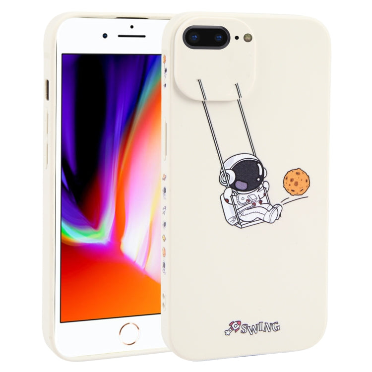 Astronaut Swinging Pattern TPU Phone Case, For iPhone 14 Plus, For iPhone 14, For iPhone 14 Pro, For iPhone 14 Pro Max, For iPhone SE 2022 / SE 2020 / 8 / 7, For iPhone 13 Pro Max, For iPhone 13 Pro, For iPhone 13, For iPhone 13 mini, For iPhone 12����...