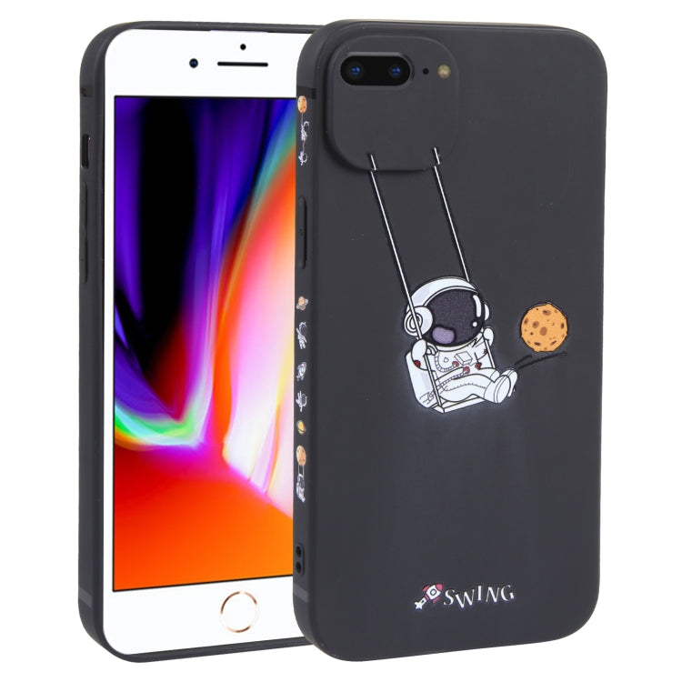Astronaut Swinging Pattern TPU Phone Case, For iPhone 14 Plus, For iPhone 14, For iPhone 14 Pro, For iPhone 14 Pro Max, For iPhone SE 2022 / SE 2020 / 8 / 7, For iPhone 13 Pro Max, For iPhone 13 Pro, For iPhone 13, For iPhone 13 mini, For iPhone 12����...