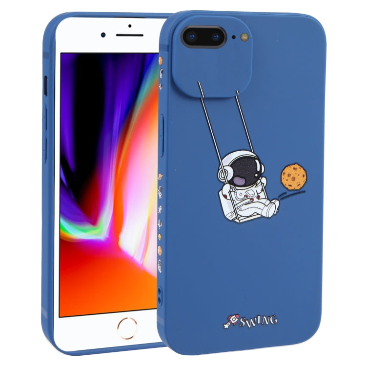 Astronaut Swinging Pattern TPU Phone Case, For iPhone 14 Plus, For iPhone 14, For iPhone 14 Pro, For iPhone 14 Pro Max, For iPhone SE 2022 / SE 2020 / 8 / 7, For iPhone 13 Pro Max, For iPhone 13 Pro, For iPhone 13, For iPhone 13 mini, For iPhone 12����...